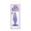 Анальная пробка Jelly Rancher Pleasure Plug Small, фиолетовая - Фото №2