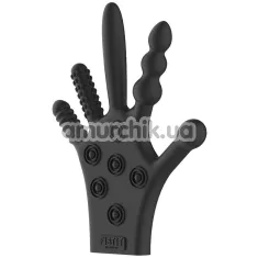 Рукавичка для фістингу Fist It Silicone Glove, чорна - Фото №1