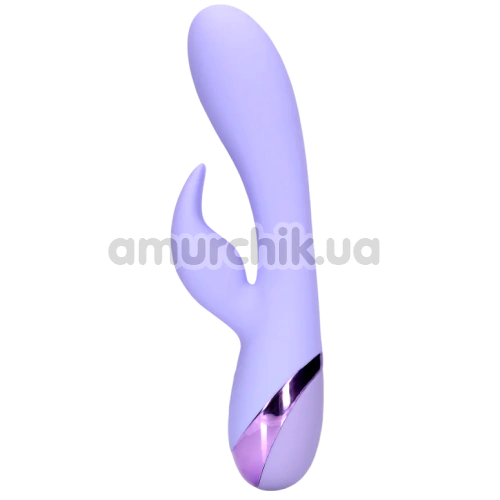 Вибратор Loveline Smooth Silicone Rabbit Vibrator, сиреневый