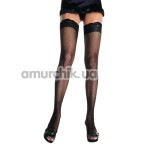 Чулки Star Night Lace & Net Tight Sexy Stocking, черные - Фото №1