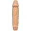 Вибратор Mini Silicone Classic 15.5 см, телесный - Фото №2