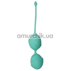 Вагінальні кульки Bola Intensa, бірюзові - Фото №1