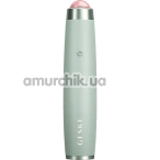 Ультразвукова ручка-масажер для обличчя Geske Sonic Rose Quartz LED Depuffing Pen 8 in 1, зелена - Фото №1