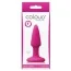 Анальна пробка Colours Pleasure Mini Plug, рожева - Фото №2