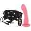 Страпон з вібрацією Vibration Dildo Strap-On Remote Control 7, рожевий - Фото №1
