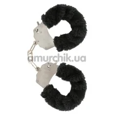 Наручники Furry Fun Cuffs, чорні - Фото №1