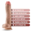 Фаллоимитатор Dr. Skin Mr. Savage 11.5, телесный - Фото №6