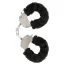 Наручники Furry Fun Cuffs, чорні - Фото №1