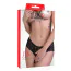 Трусики Daring Intimates Ella Crotchless Cheeky Panty, чорні - Фото №7