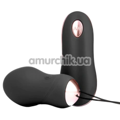 Віброяйце So Divine Addicted Vibrating Love Egg, чорне - Фото №1