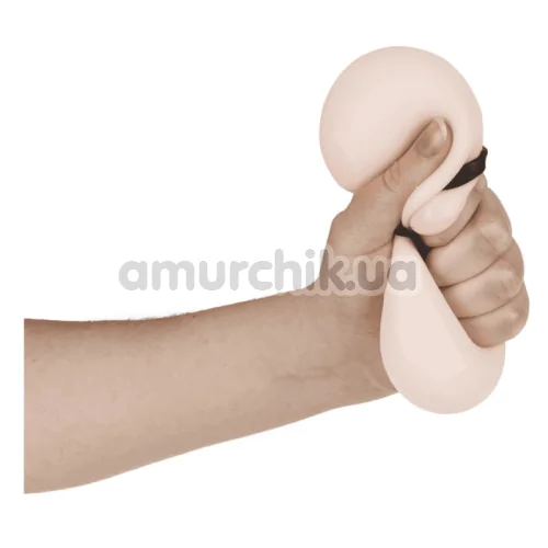 Іграшка-антистрес Сідниці в чорних трусиках Squeeze Cheeky Bum, тілесна