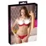Комплект Cottelli Collection Lingerie Half-cup Bra Set червоний: бюстгальтер + трусики-стринги - Фото №5