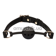Кляп Liebe Seele Boudoir Amor Ball Gag, чорний - Фото №1