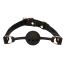 Кляп Liebe Seele Boudoir Amor Ball Gag, чорний - Фото №1