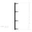 Фиксатор Bedroom Fantasies Spreader Bar Lightweight Restraint Bar, черный - Фото №4