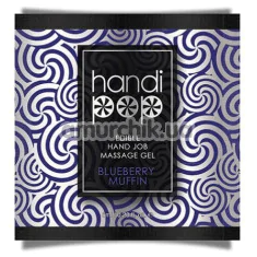Гель для массажа Sensuva Handipop Blueberry Muffin - черничный маффин, 6 мл - Фото №1