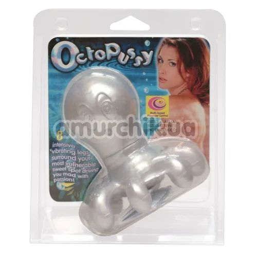 Универсальный массажер OctoPussy, фиолетовый