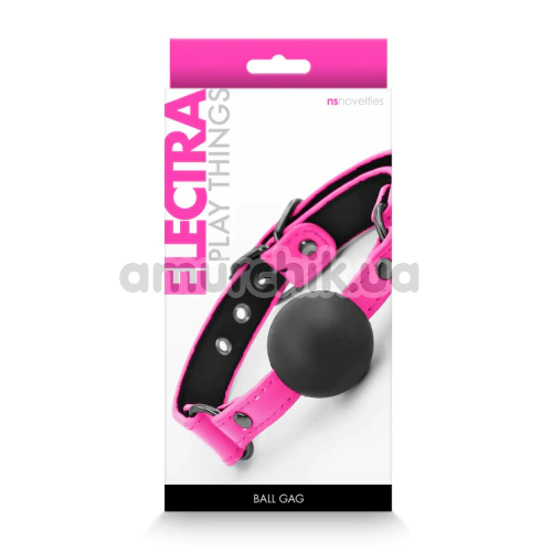 Кляп Electra Play Things Ball Gag, рожевий