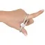 Набор из 3 эрекционных колец Metallic Silicone Cock Ring Set, серебряный - Фото №6