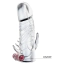 Насадка на пеніс з вібрацією Penis Sleeve For Men, прозора - Фото №6