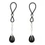 Зажимы для сосков Nipple Play Non-Piercing Nipple Jewelry Onyx - Фото №1