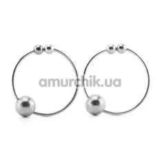 Прикраси для сосків Bull Rings, срібні - Фото №1