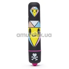 Клиторальный вибратор Tokidoki x Lovehoney Mini Vibe, черный - Фото №1