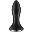 Анальная пробка с вибрацией и ротацией Satisfyer Rotator Plug 1+, черная - Фото №2