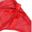Комплект Star Night Bow-Knot Hollow Out Babydoll Set, красный: пеньюар + трусики - Фото №11