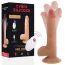 Вибратор с толчками и ротацией Cyber Silicock Mr John, телесный - Фото №6