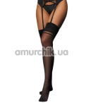 Панчохи Gabriella Sensual Betel Stockings, чорні - Фото №1