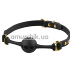 Кляп Upko Desire for Mouth Bondage Collection-Middle Heart-shaped Breathable Mouth Gag, чорний - Фото №1