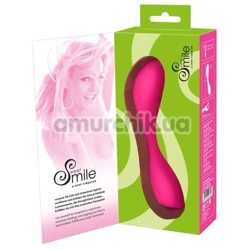 Вибратор для точки G Smile G-Spot Vibrator, розовый