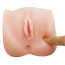 Искусственная вагина c вибрацией Anthea Magic Flesh Pussy, телесная - Фото №8