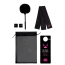 Набор секс-игрушек Sex Room Vibe Kit, черный - Фото №3