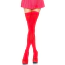 Панчохи Leg Avenue Opaque Nylon Thigh High Stockings, червоні