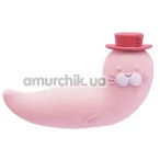 Симулятор орального секса для женщин с вибрацией CuteVibe Franky, розовый - Фото №1