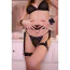 Гартеры с фиксаторами для рук Love Style G 38.1, черные - Фото №3
