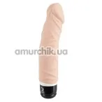 Вибратор Classic Silicone #2, телесный - Фото №1