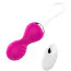 Вагинальные шарики с вибрацией Boss Remote Control Tighten Vibrating Egg, темно-розовые - Фото №1