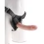 Страпон King Cock Strap-on Harness W Cock 8, тілесний - Фото №5
