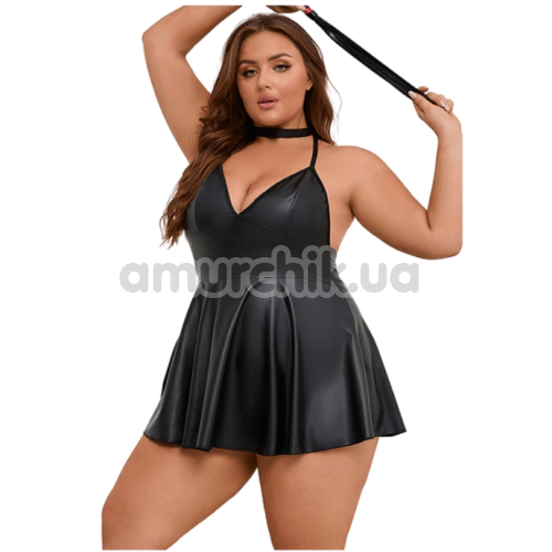 Платье Star Night Wet Look Adult Dress, черное