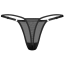 Трусики-стринги Obsessive Violami Too Sexy, черные - Фото №7