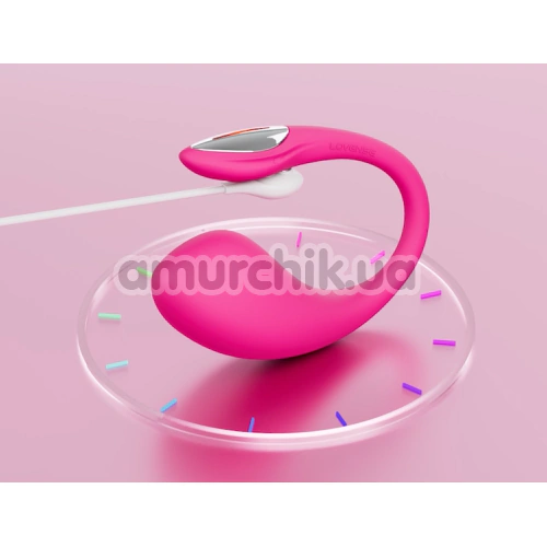 Віброяйце Lovense Lush 4, рожеве