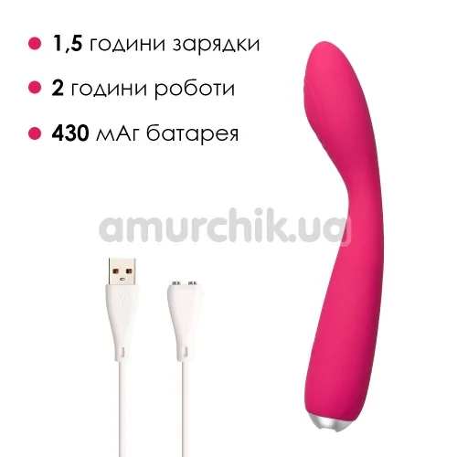 Вибратор для точки G Svakom Iris, розовый