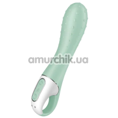 Вибратор для точки G Satisfyer Air Pump Vibrator 3, бирюзовый - Фото №1