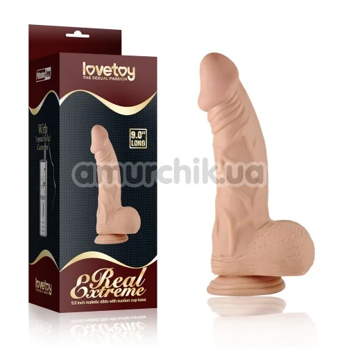 Фаллоимитатор Lovetoy Real Extreme 350043, телесный