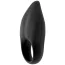 Виброкольцо для члена S Pleasures Velvet Softie Ring, черное - Фото №2
