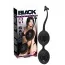 Вагинальные шарики Black Velvets Balls Silicone, черные - Фото №5