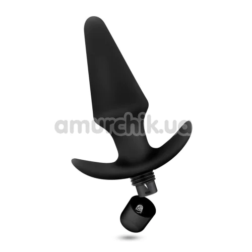 Анальна пробка з вібрацією Anal Adventures Platinum Vibrating Plug, чорна
